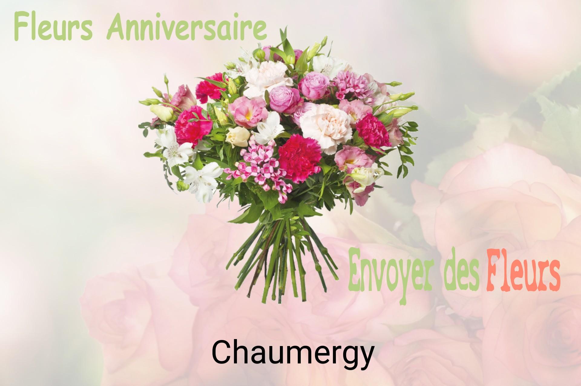 Bouquet de fleurs d’anniversaire livré à Chaumergy